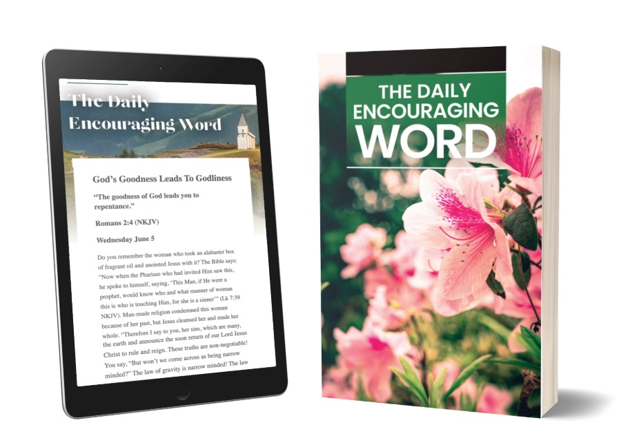 The Daily Encouraging Word Quarterly Spring 2026 Fall 22 TDEW Mockup